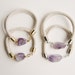RESERVED FOR Francesca .Amethyst and Rope Bracelet.