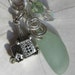 Seaglass Necklace - See the Church See the Steeple in Seafoam Green Sea Glass