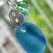 Sea Glass Necklace - Ocean Tone English Multi SeaGlass