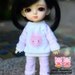 B123 - Lati yellow / pukifee Outfits (Pink rabbit)