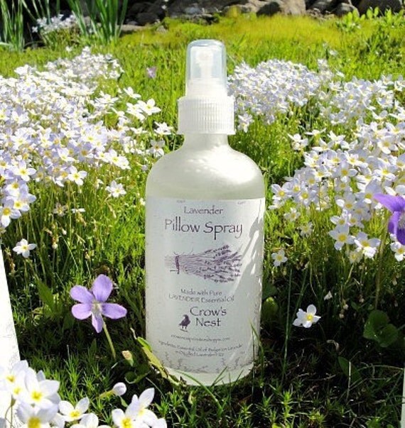 Pure LAVENDER Pillow and Body Spray with Lavender Essential