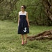 The Anchors Aweigh Navy Dress- XS, S, M, L