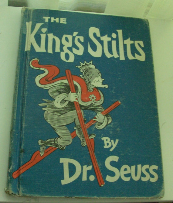 1939 The King's Stilts By Dr. Seuss Children's Book