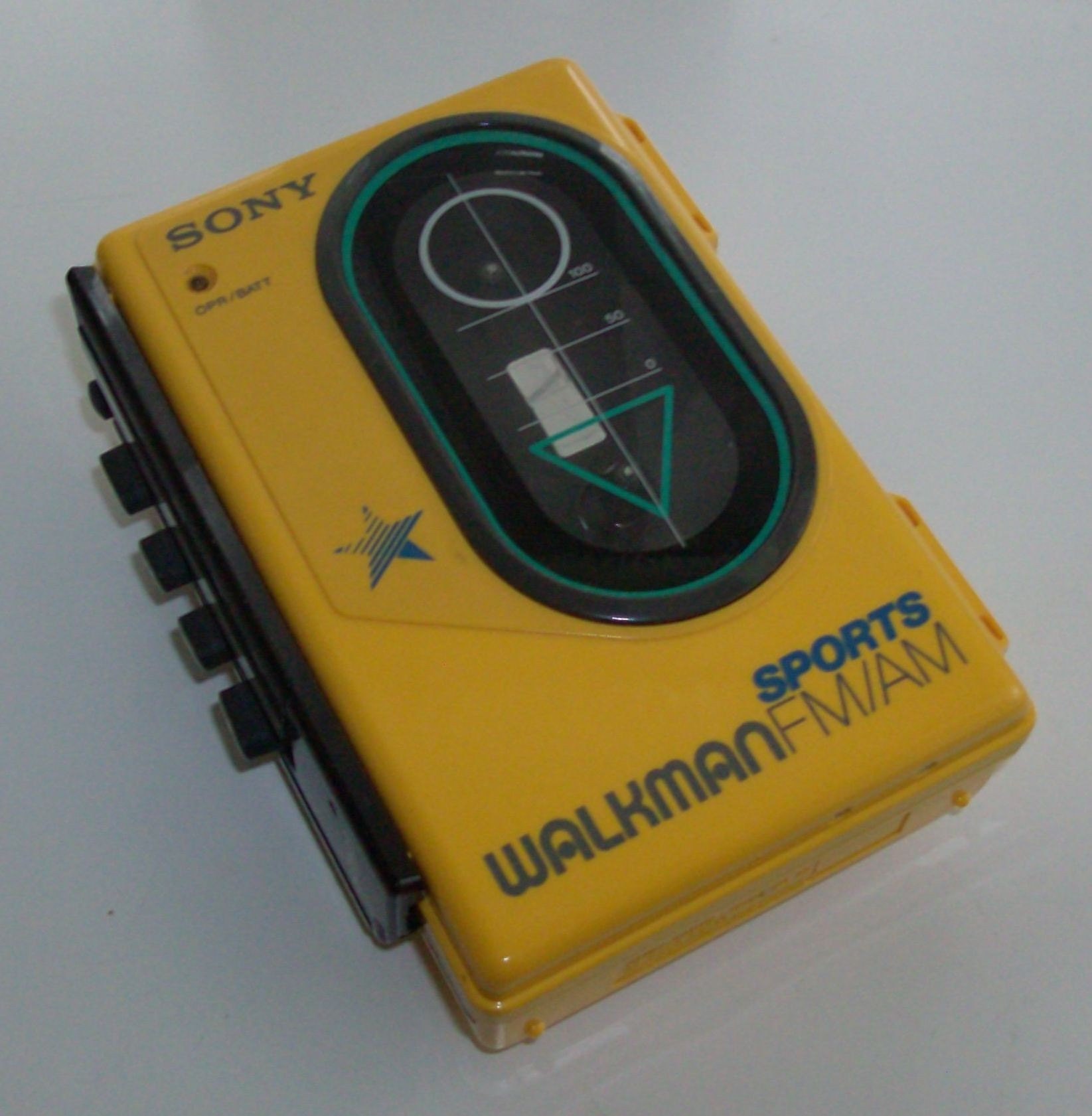 REDUCED Original Bright Yellow Sony Sports Walkman
