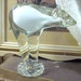 chic and sleek murano glass polar bear