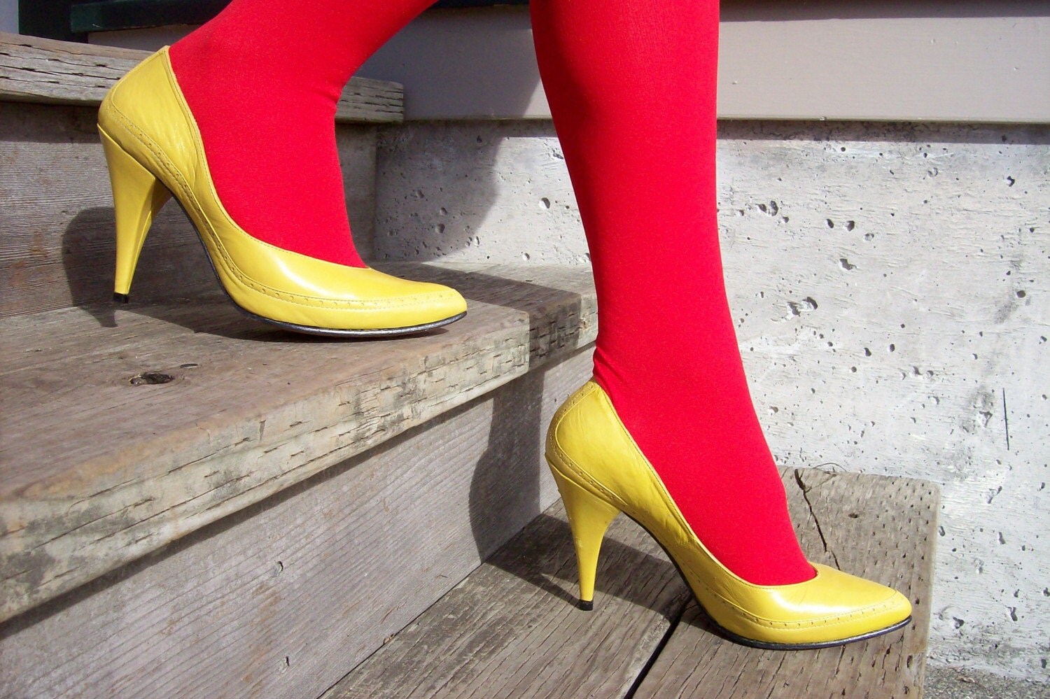 yellow heels at mr price