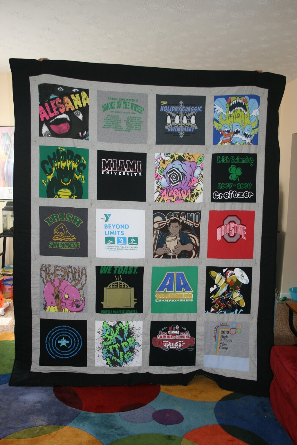 full size t shirt quilt