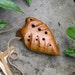 Key of G sharp Ab LEAF Ocarina - Cannarywood - 12-hole Major Scale with base note of F