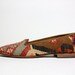VTG Woven Tapestry KILIM Slip On Loafers 8