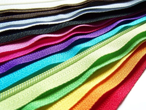 100 Assorted YKK Zippers All purpose zips Available in