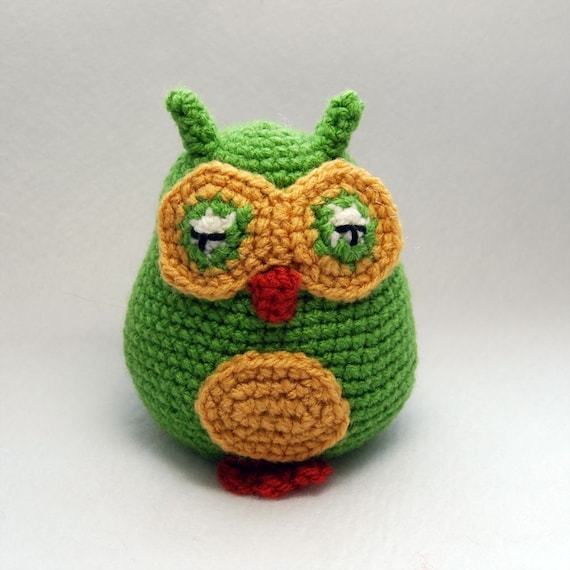 Items similar to PDF Crochet Pattern - Amigurumi Baby Owls ...