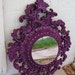 Now on Sale Vintage Ornate Bohemian Boho Chic Wall Mirror / Hollywood Regency Ornate Decorative Wall Hanging