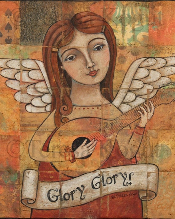 Glory, Glory 8x10 print by Teresa Kogut