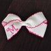 5" Monogrammed Hair Bow with Moonstitch Grosgrain Ribbon