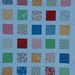 Baskets of Flowers Windowpanes Baby Quilt