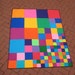 SOLD CUSTOM ORDER - Modern Scattering Squares Quilt