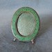 Antique Miniature Enamel Picture Frame Art Nouveau, Art Deco