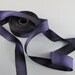Hanah Silk Satin Ribbon 1" Wide African Violet 3 yd length