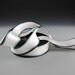 Ribbon Hanah Silk Satin White Knight 5 yd length