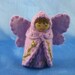 Orchid Purple Fairy Doll- Waldorf Inspired