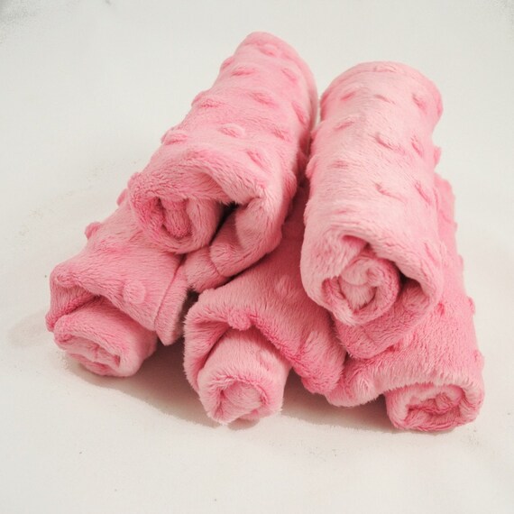 Set of 5 Luxurious Minky Wash Cloths