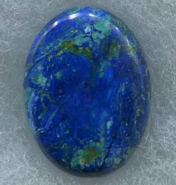 Bluebird Mine Azurite Designer Cab from Arizona by theagateworks