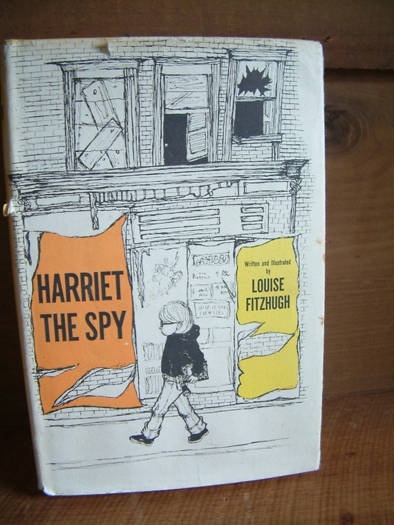 Vintage Book Harriet The Spy 1964 Hardback Original Dust