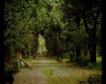 Il Giardino Segreto, The Secret Garden I, Fine art photograph, 8x8 print