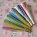 Vintage Cardboard New Years Eve Party Horns Lot of 5