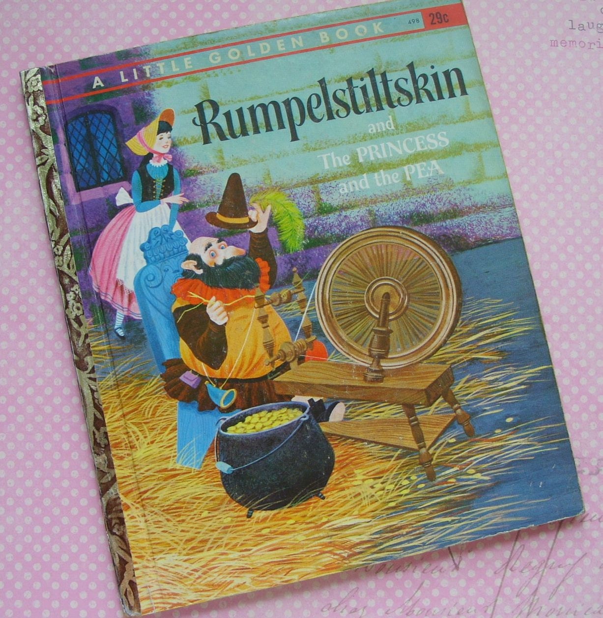 1962 Rumpelstiltskin Princess and the Pea by TinselandTrinkets