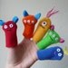 5 Monster Finger Puppets
