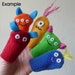 Rainbow Finger Puppets (5-pack)