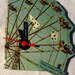 Recycled Ferris Wheel Clock