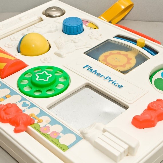 Vintage 1988 Fisher Price Crib Activity Center