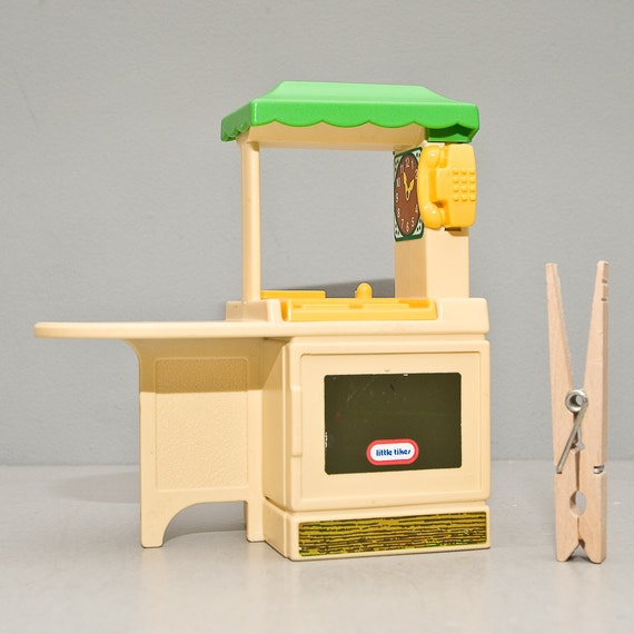  Vintage  Little Tikes Kitchen Set  for Dollhouse 1980s 