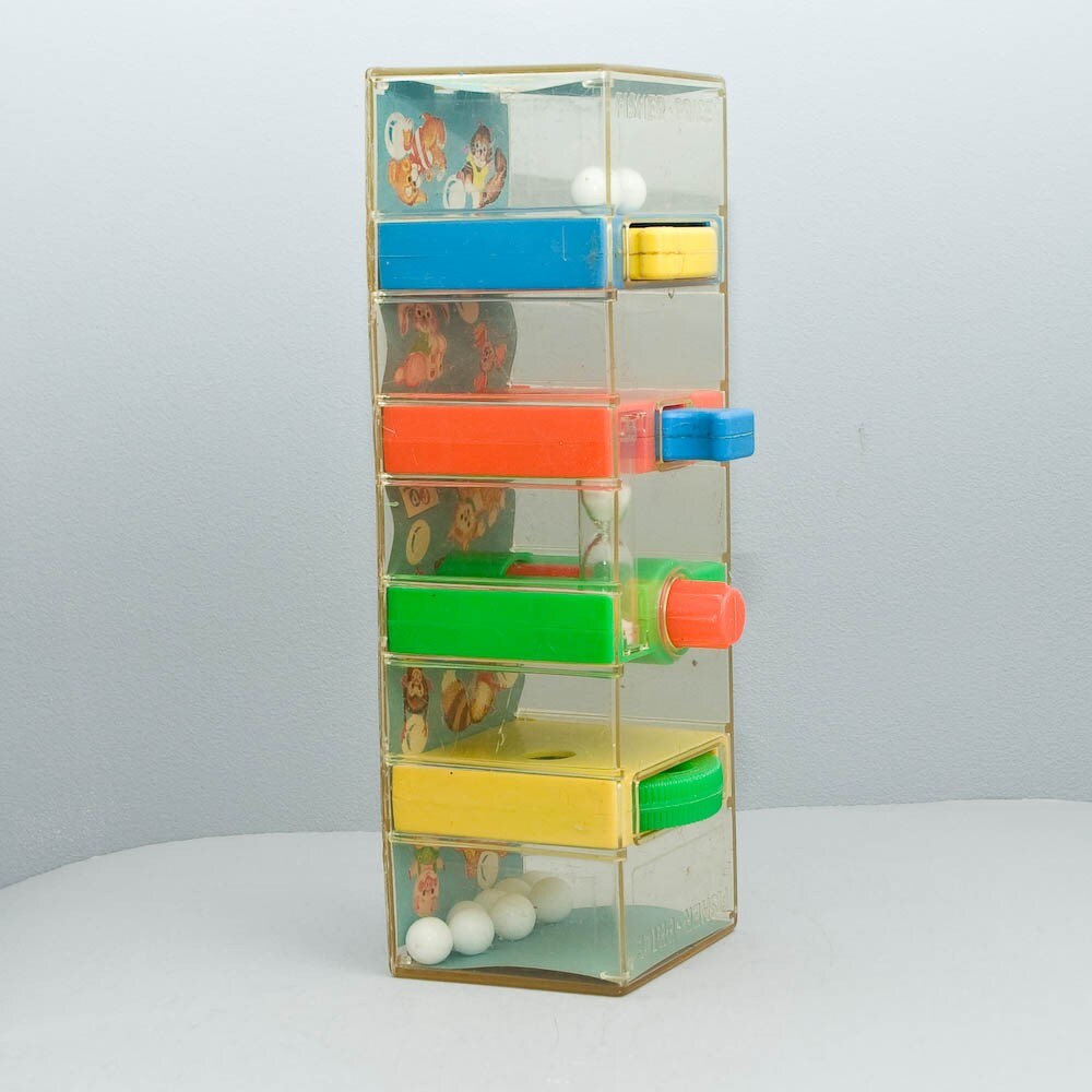 vintage 1971 Fisher Price Tumble Tower