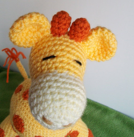 etsy pattern crochet giraffe yarnabees on Crochet Etsy the Gilbert by Giraffe Pattern