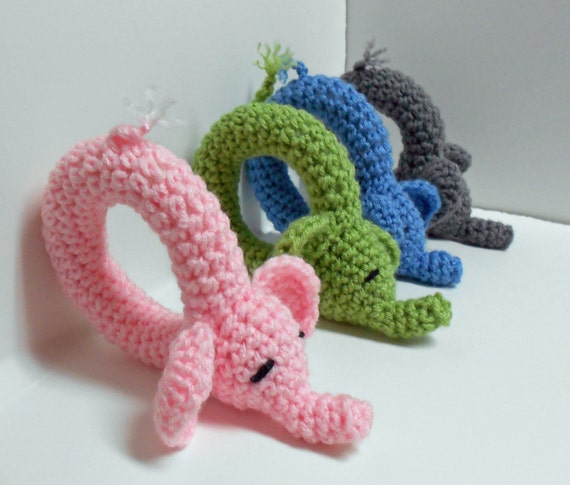 Elephant Rattle Crochet Pattern