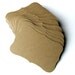 108 Top Notes or Bracket Cards . Recycled KRAFT Cardstock Journaling Tags, Bag Toppers, Wishing Tree or Escort Cards . 3x2