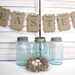 Custom MARY - Easter Banner - match blue/green letters - Easter decoration - Aqua blue/green color