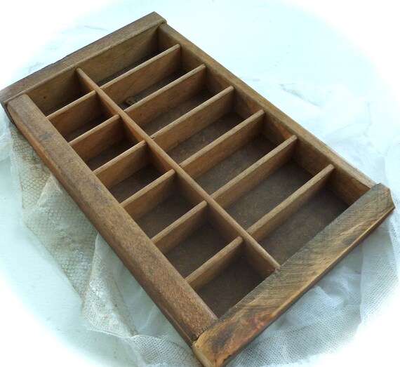 Vintage miniature printers tray 4