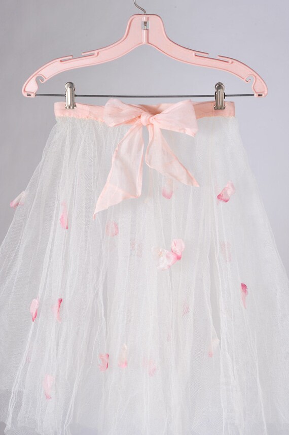 1950's Rose Petal Dance Skirt Costume The Rose Fairy