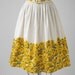 Yellow Roses Skirt