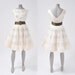 1950's White Fairy Dress - Floral Embroidered Silk Organza