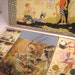 Wonderful 1920's Kiddie's Coloring Set boxed with crayons, coloring book