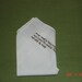 Groom handkerchief/Pocket Square Love Note to Groom / hand embroidered/in your own words