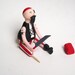 SALE Marionette. Sculpted doll. Pirate