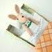Bunny plush green