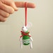 Tree Christmas ornament mouse