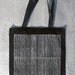 Slash Repeat Pattern Screen Printed Tote Bag